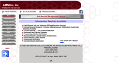 Desktop Screenshot of amstiesonline.com